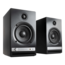 HD4-BLK, Wired/Bluetooth, Matte Black, 2.0 Channel Bookshelf Speakers