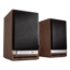 HD4-WAL, Wired/Bluetooth, Real Wood Veneer Walnut, 2.0 Channel Bookshelf Speakers