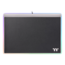 Argent MP1 RGB, Black surface w/ Titanium aluminum baseplate, Gaming Mouse Pad