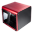 METIS EVO TGS, Tempered Glass, No PSU, Mini-ITX, Red, Mini Cube Case