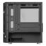 FARA H1M PRO, Tempered Glass, No PSU, microATX, Black, Mini Tower Case