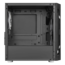FARA H1M PRO, Tempered Glass, No PSU, microATX, Black, Mini Tower Case