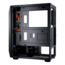 MX410 Mesh-G RGB Tempered Glass, No PSU, ATX, Black, Mid Tower Case