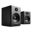 A2+BT-BLK, Wired/Bluetooth, Matte Black, 2.0 Channel Bookshelf Speakers