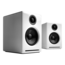 A2+BT-WHT, Wired/Bluetooth, Hi-Gloss Piano White, 2.0 Channel Bookshelf Speakers