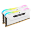 16GB (2 x 8GB) VENGEANCE® RGB Pro SL DDR4 3200MHz, CL16, White, RGB LED, DIMM Memory