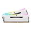 16GB (2 x 8GB) VENGEANCE® RGB Pro SL DDR4 3200MHz, CL16, White, RGB LED, DIMM Memory
