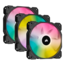 iCUE SP120 RGB ELITE Performance 3 x 120mm, w/ Controller, 1500 RPM, 47.73 CFM, 28 dBA, Cooling Fans