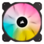iCUE SP140 RGB ELITE Performance 2 x 140mm, w/ Controller, RGB LEDs, 1200RPM, 68.11 CFM, 26.8 dBA, Cooling Fans
