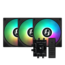 ST120 RGB 3 x 120mm, w/ Controller, RGB LEDs, 1900 RPM, 69.17 CFM, 32 dBA, Cooling Fans