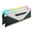 32GB Kit (2 x 16GB) VENGEANCE® RGB RT DDR4 3200MHz, CL16, White/Black, RGB LED DIMM Memory