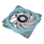 ToughFAN 12 Turquoise 120mm, 2000 RPM, 58.35 CFM, 22.3 dBA, Cooling Fan
