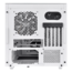 Divider 200 TG Air Snow, Tempered Glass, No PSU, microATX, White, Cube Case