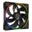 Light Wings High-Speed, 3 x 140mm, w/ ARGB Hub, 2200 RPM, 71.7 CFM, 31 dBA, Cooling Fans