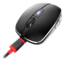 MW 8C ADVANCED, 3200-dpi, Wired/Bluetooth/Wireless, Black, Optical Mouse