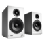 HD6-WHT, Wired/Bluetooth, Hi-Gloss Piano White, 2.0 Channel Bookshelf Speakers