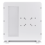 Core P6 TG Snow, Tempered Glass, No PSU, ATX, White, Mid Tower Case
