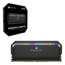 32GB (2 x 16GB) DOMINATOR® PLATINUM RGB DDR5 5200MHz, CL40, Black, RGB LED, DIMM Memory