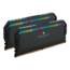 32GB (2 x 16GB) DOMINATOR® PLATINUM RGB DDR5 5200MHz, CL40, Black, RGB LED, DIMM Memory