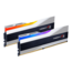 32GB (2 x 16GB) Trident Z5 RGB DDR5 6000MHz, CL36, Matte Silver/Black, RGB LED, DIMM Memory - TAA Compliant