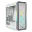 iCUE 5000T RGB Tempered Glass, No PSU, ATX, White, Mid Tower Case