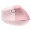 Lift, 4000-dpi, Wireless/Bluetooth, Rose, Optical Ergonomic Mouse