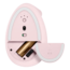 Lift, 4000-dpi, Wireless/Bluetooth, Rose, Optical Ergonomic Mouse