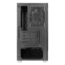 NX200M Tempered Glass, No PSU, microATX, Black, Mini Tower Case