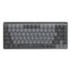 MX MECHANICAL Mini, White, MX Clicky, Bluetooth/Wireless, Graphite, Mechanical Gaming Keyboard