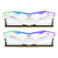 32GB (2 x 16GB) DELTA RGB DDR5 6000MHz, CL38, White, RGB LED, DIMM Memory