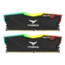 32GB (2 x 16GB) T-FORCE DELTA RGB DDR4 3200MHz, CL16, Black, RGB LED, DIMM Memory