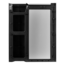 Crystal 280X Front Panel with Tempered Glass, Black