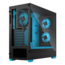 Pop Air RGB, Tempered Glass, No PSU, ATX, Black/Cyan, Mid Tower Case