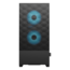 Pop Air RGB, Tempered Glass, No PSU, ATX, Black/Cyan, Mid Tower Case