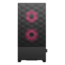 Pop Air RGB, Tempered Glass, No PSU, ATX, Black/Magenta, Mid Tower Case
