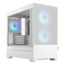 Pop Mini Air RGB, Tempered Glass, No PSU, microATX, White, Mini Tower Case