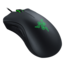DeathAdder Essential, Green, 6400-dpi, Wired, Black, Optical Gaming Mouse