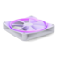 F140 RGB 140mm, White, RGB LEDs, 1800 RPM, 89.48 CFM, 32.5 dBA, Cooling Fan