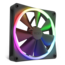 F140 RGB 2 x 140mm, w/ Controller, RGB LEDs, 1800 RPM, 89.48 CFM, 32.5 dBA, Cooling Fans