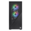 Divider 370 TG ARGB, Tempered Glass, No PSU, E-ATX, Black, Mid Tower Case