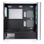 Divider 370 TG Snow ARGB, Tempered Glass, No PSU, E-ATX, Whit, Mid Tower Case
