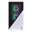 Divider 170 TG Snow ARGB, Tempered Glass, No PSU, microATX, White, Mini Tower Case