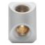 EK-Quantum Torque Static FF 90° - Satin Titanium