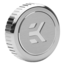 EK-Quantum Torque Plug w/Badge - Nickel