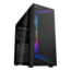 SETA H1, Tempered Glass, No PSU, E-ATX, Black, Mid Tower Case