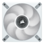 ML120 LED ELITE 120mm, White LEDs, 2000 RPM, 58.1 CFM, 30.4 dBA, Cooling Fan