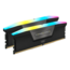32GB (2 x 16GB) VENGEANCE® RGB DDR5 6600MHz, CL32, Black, RGB LED, DIMM Memory