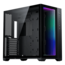 NEO QUBE 2, Tempered Glass, No PSU, E-ATX, Infinity Mirror Black, Mid Tower Case