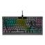 K70 RGB TKL CHAMPION, RGB, CORSAIR OPX, Wired, Black, Mechanical Gaming Keyboard