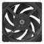 EK-Loop Fan FPT 120 - Black 1 x 120mm, No LED, 2300RPM, 77CFM, 36dBA, Case Fan